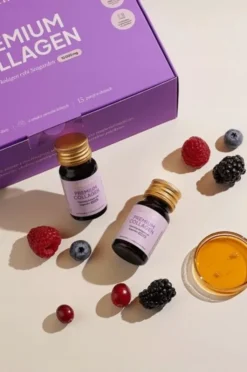 Natu Care Premium Collagen 10000 mg, płyn, smak owoce leśne, 30 ml x 15 szt.