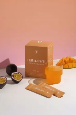 Natu.Care Premium Collagen 10000 mg, proszek w saszetkach, smak mango - marakuja, 30 szt.