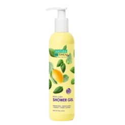 Natura Estonica Basil Lush, żel pod prysznic z organiczną bazylią, 400 ml