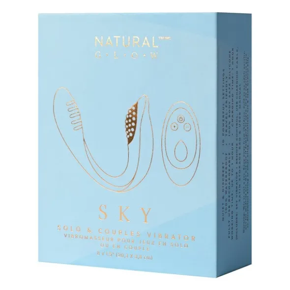 Natural Glow Sky, wibrator, masażer erotyczny, 1 szt.