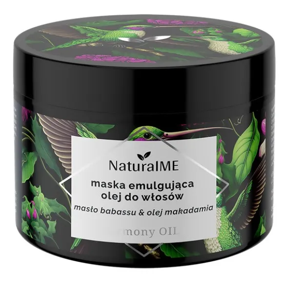 NaturalME Harmony Oils, maska emulgująca olej do włosów, 200 ml