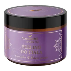 NaturalME Luxury SPA, cukrowy peeling do ciała, Lavender & Lemongrass, 200 ml