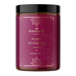 NaturalME Luxury SPA, puder do kąpieli ,orange & passion fruit, 260 g