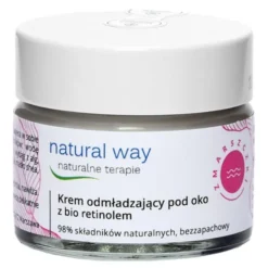 Natural Way, krem odmładzający pod oczy z bio retinolem, 15 ml