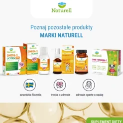 Naturell B Complex Uczeń, tabletki do rozgryzania i żucia, smak mango, 60 szt.