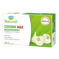 Naturell Czosnek Max Bezzapachowy, kapsułki, 90 szt.