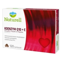 Naturell Koenzym Q10 + E, kapsułki, 120 szt.