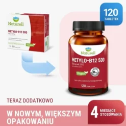 Naturell Metylo-B12 500, tabletki, 120 szt.