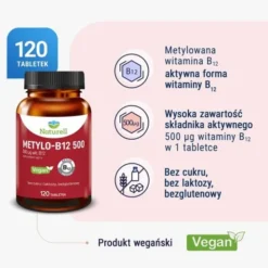Naturell Metylo-B12 500, tabletki, 120 szt.
