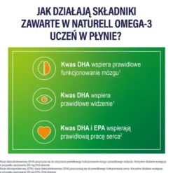 Naturell Omega-3 Uczeń, płyn, 150 ml