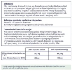 Naturell Omega-3 z alg, kapsułki, 90 szt.