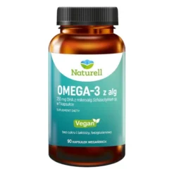 Naturell Omega-3 z alg, kapsułki, 90 szt.