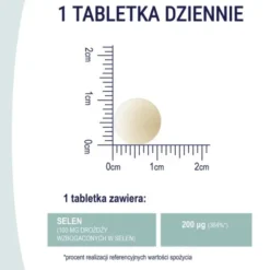 Naturell Selen Organiczny 200, tabletki, 60 szt.