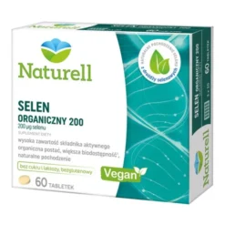 Naturell Selen Organiczny 200, tabletki, 60 szt.