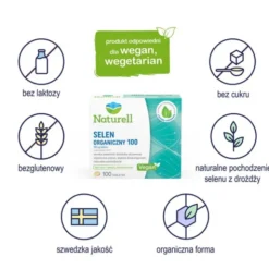 Naturell Selen Organiczny 100, tabletki, 100 szt.
