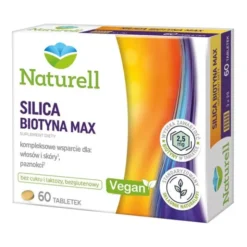 Naturell Silica Biotyna Max, tabletki, 60 szt.