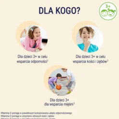 Naturell Witamina D dla dzieci, tabletki, 180 szt.