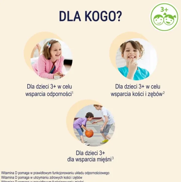 Naturell Witamina D dla dzieci, tabletki, 180 szt.