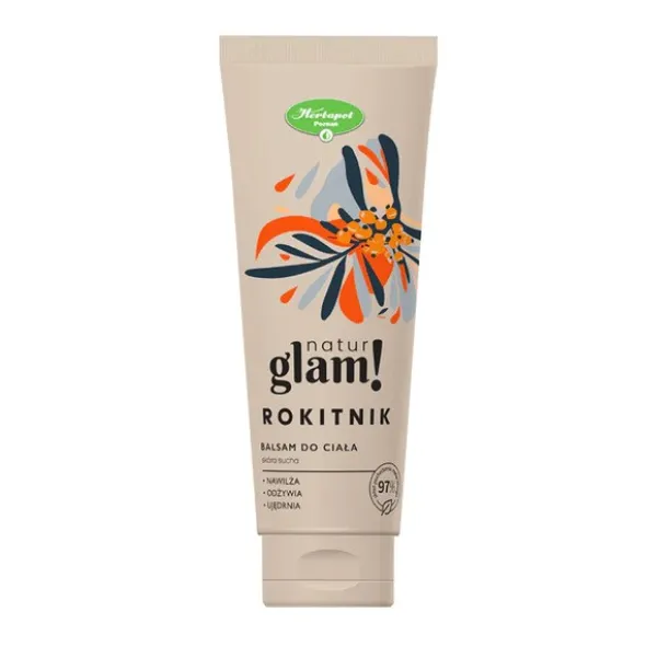 Natur Glam!, balsam do ciała, Rokitnik, 250 ml