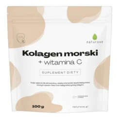 Naturove Kolagen morski + witamina C, proszek, 100 g