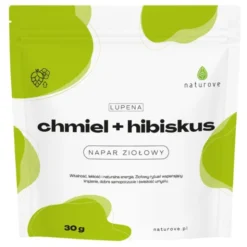 Naturove, Lupena chmiel + hibiskus, napar ziołowy, 30 g