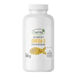 NatVita, Omega 3 1000 mg, kapsułki softgel, 100 szt.