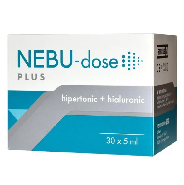 Nebu-Dose Plus, roztwór do inhalacji, 5 ml, 30 ampułek