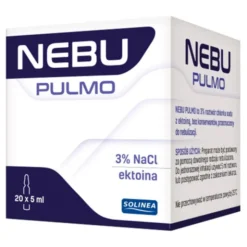 Nebu Pulmo, roztwór do nebulizacji, ampułki, 20 x 5 ml