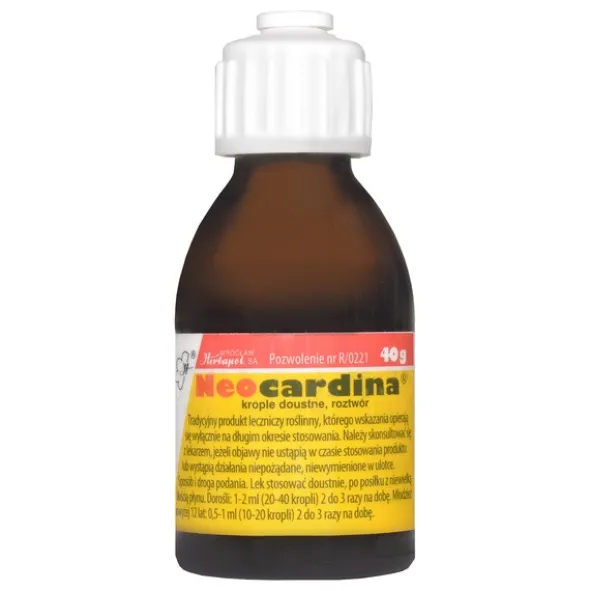 Neocardina, krople doustne, 40 g