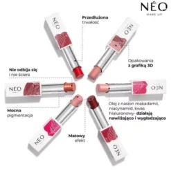NEO Make Up Długotrwała pomadka do ust w sztyfcie: 06 SWEET CARAMEL MORNING, 3,5 g