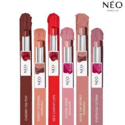 NEO Make Up Długotrwała pomadka do ust w sztyfcie: 04 EVERYDAY IS PINK, 3,5 g
