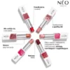 NEO Make Up Długotrwała pomadka do ust w sztyfcie: 01 RED CARPET LIPS, 3,5 g