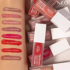 Neo Make Up, Długotrwała pomadka do ust w płynie, 08 Endless Happiness, 5 ml