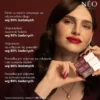 Neo Make Up, Długotrwała pomadka do ust w płynie, 10 Plum Burgund, 5 ml