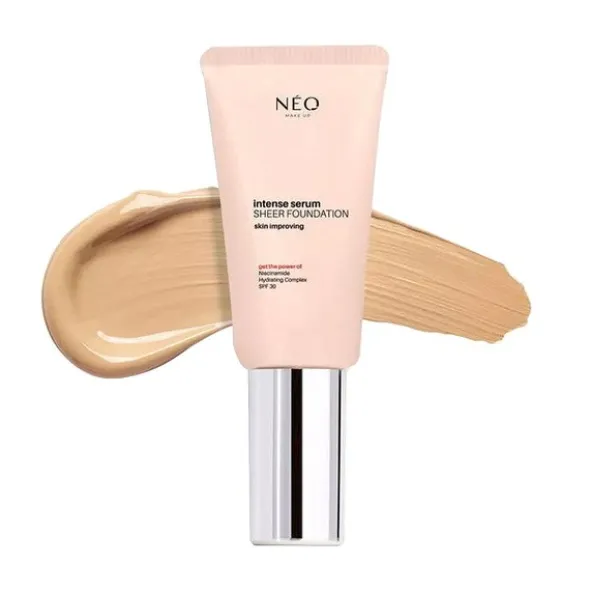 NEO Make Up Intense Serum, podkład nawilżający, 02 IVORY, 30 ml