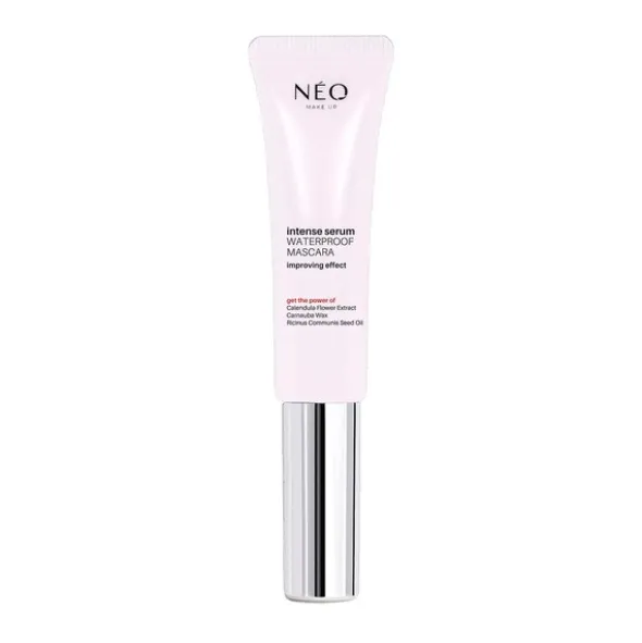 NEO Make Up, tusz do rzęs wodoodporny, black, 9 ml