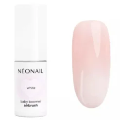 NEONAIL Baby Boomer Airbrush White, pyłek do paznokci z atomizerem, biały, 5 g