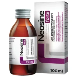 Neosine forte, 500 mg/5 ml, syrop, 100 ml