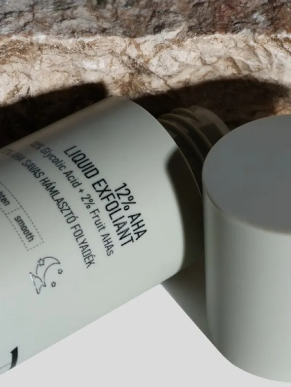 Nerds 12% AHA Liquid Exfoliant, tonik złuszczający z 10% kwasem glikolowym i 2% AHA z owoców, 100 ml