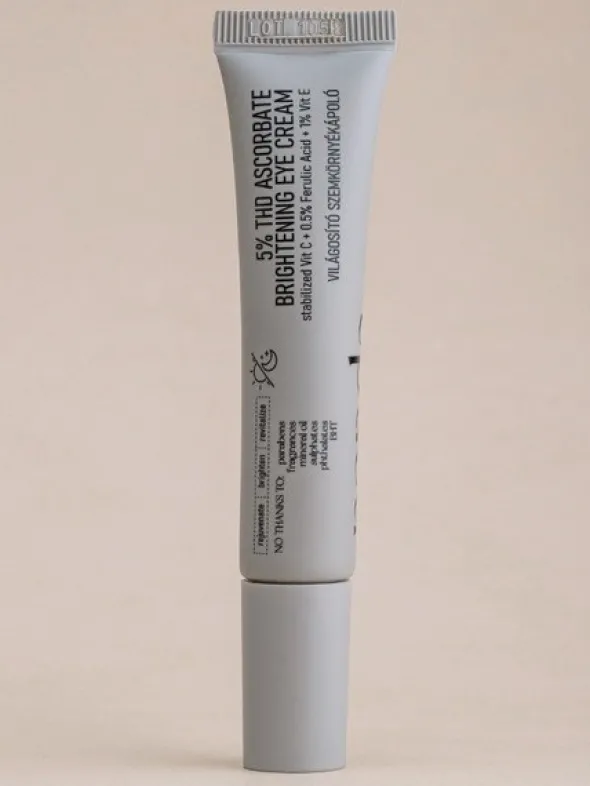 Nerds. 5% THD Ascorbate Brightening, rozjaśniający krem pod oczy z witaminą C, 15 ml
