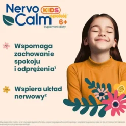 NervoCalm KIDS Spokój 6+, żelki, smak malinowy, 30 szt.