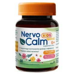 NervoCalm KIDS Spokój 6+, żelki, smak malinowy, 30 szt.