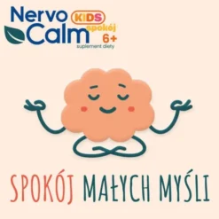 NervoCalm KIDS Spokój 6+, żelki, smak malinowy, 30 szt.