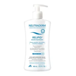 Neutraderm Relipid+, balsam uzupełniający lipidy do twarzy i ciała, 400 ml
