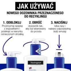 Neutrogena Formuła Norweska, głęboko nawilżający balsam do ciała, 400 ml