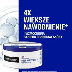 Neutrogena Formuła Norweska, krem głęboko nawilżający do ciała i twarzy, 300 ml
