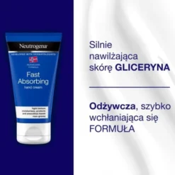 Neutrogena Formuła Norweska, szybko wchłaniający się krem do rąk, 75 ml