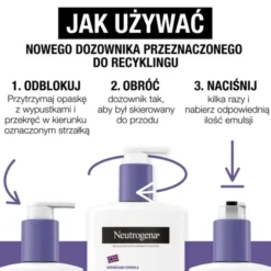 Neutrogena Formuła Norweska, ujędrniające mleczko do ciała, 400 ml