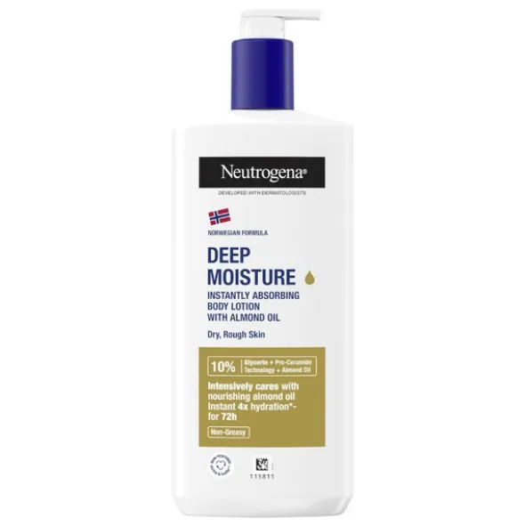Neutrogena, głęboko nawilżający balsam z olejem migdałowym, 400 ml