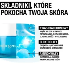 Neutrogena Hydro Boost Water Gel, nawadniający żel do cery normalnej i mieszanej, 50 ml
